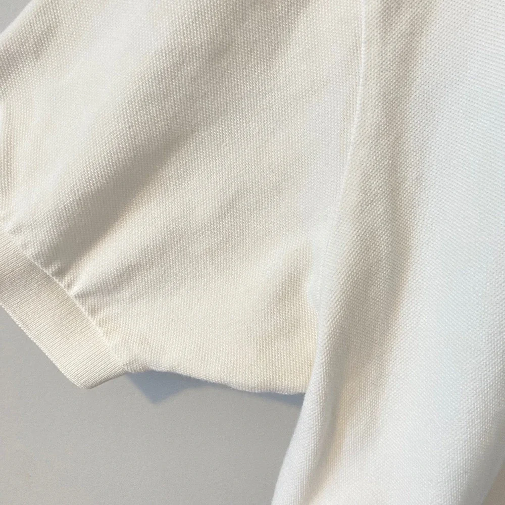 Polo Ralph Lauren Mens XL White Big Pony Short Sleeve Cotton Polo Shirt Preppy